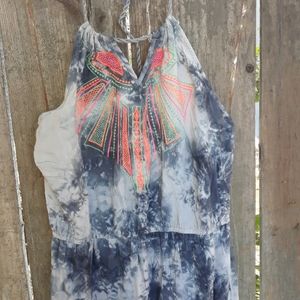 Flying tomato halter dress large